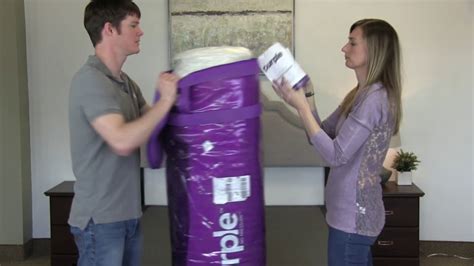 Purple Mattress- Purple Bed Unboxing - YouTube