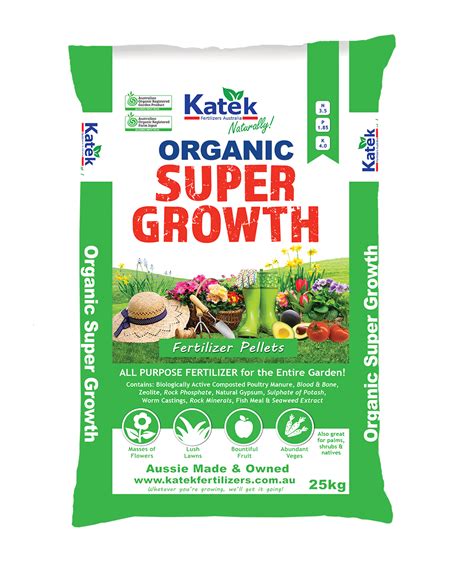 Organic Super Growth Fertilizer | Katek Fertilizers