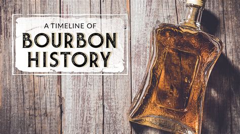 A Timeline of Bourbon History