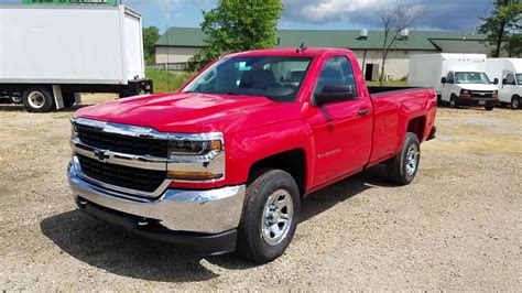 Red Chevy Silverado 1500