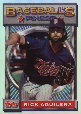 1993 Finest Rick Aguilera #22 Baseball - VCP Price Guide