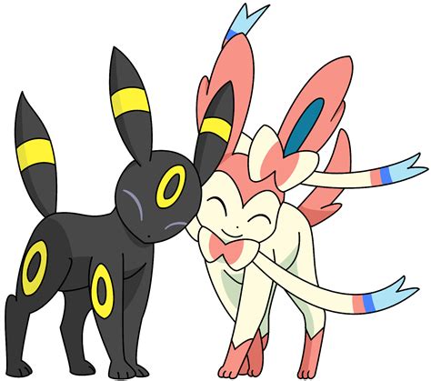 Umbreon and Sylveon Vector by X-BlackPearl-X on DeviantArt