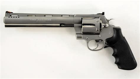 Sold Price: Colt Anaconda .44 Mag 8" Stainless Revolver - October 6 ...