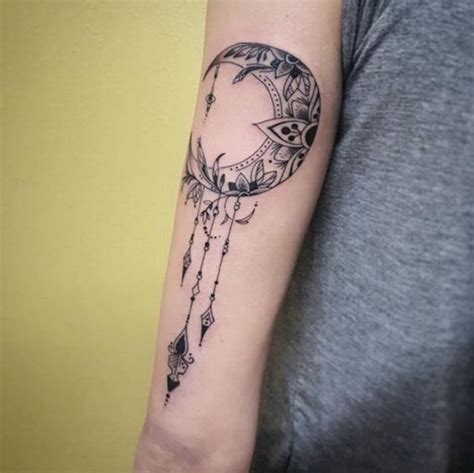 30+ Examples of Amazing and Meaningful Moon Tattoos - For Creative Juice