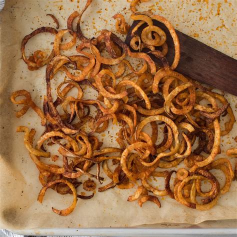 Oven-Baked Curly Fries Recipe - EatingWell