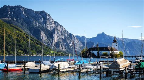 Gmunden Upper Austria is A Popular Summer Resort Town In Austria