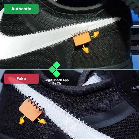 How To Spot The Fake Off-White Nike Air Force 1 Black - Legit Check By Ch