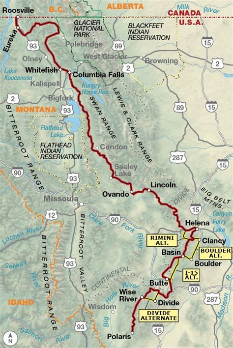 Great Divide Mountain Bike Route | Adventure Cycling Route Network | Adventure Cycling ...