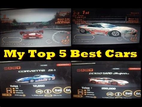 Gran Turismo 2 - My Top 5 Best Cars - YouTube