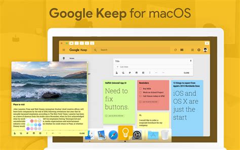 Google Keep for Mac