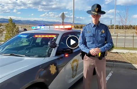 Colorado State Patrol Video Warns of Police Impersonators