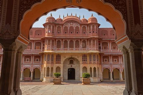 The Palace Jal Mahal at Night. Jal Mahal (Water Palace) on Man S Stock ...