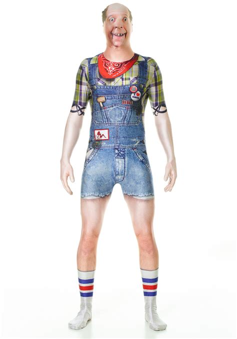 Adult Hillbilly Faux Real Morphsuit Costume