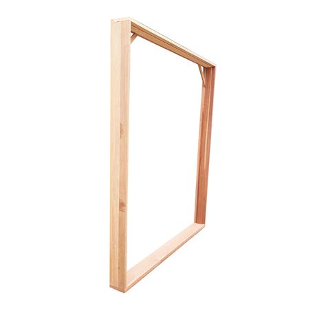 Meranti Double Entry Door Frame Assembled with Sill Opens Out | Bowens