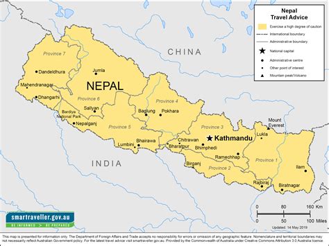 nepal karta Nepal maps & facts - Europa Karta