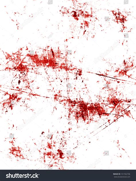 Red Blood Splatter On A Grunge Like Background Stock Photo 151762736 : Shutterstock