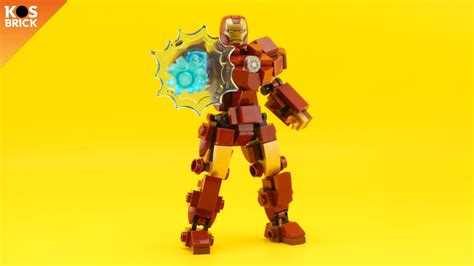 Lego Iron Man mark 3 - Part 1 (Tutorial) - YouTube