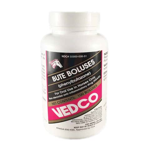 Bute Boluses (phenylbutazone) 100 ct | UPCO Pet Supplies