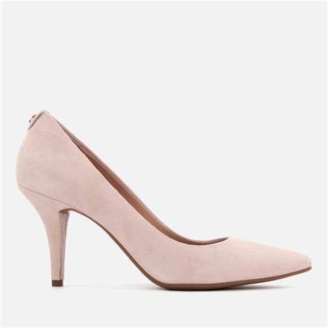 MICHAEL MICHAEL KORS Women's MK-Flex Suede Court Shoes - Soft Pink ...