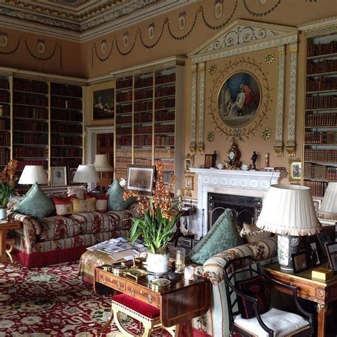 Alidad Ltd. on Instagram: “The Large Library at Goodwood House in West ...