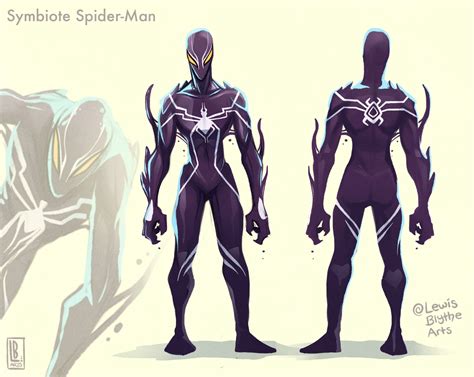 ArtStation - Character Design - Symbiote Spider-Man