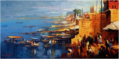 Varanasi-4 Painting by Satheesh Kanna - Fine Art America