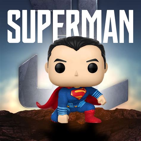 Superman Justice League Movie Funko Pop Vinyl Figure