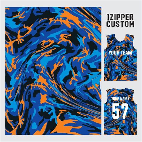 vector pattern jersey design for sport sublimation printing | Jersey ...