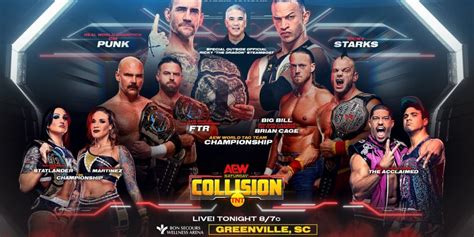 AEW Collision Results 8/5/23