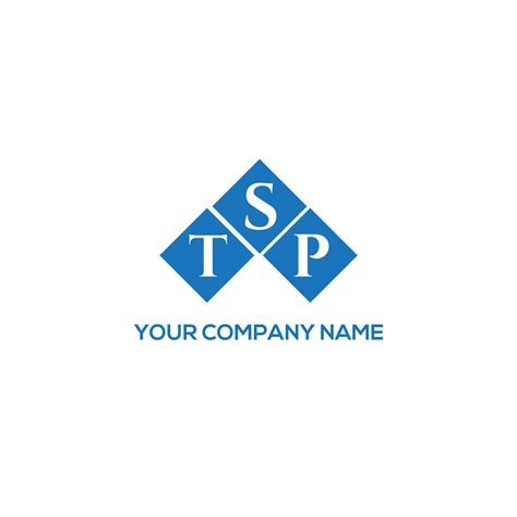 TSP letter logo design on white background. TSP creative initials ...