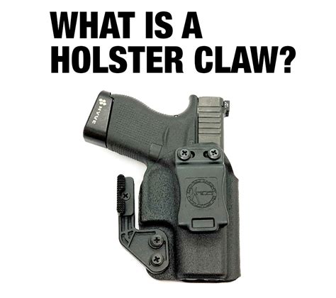 What Is A Holster Claw? Learn More | Kaos Concealment Holsters