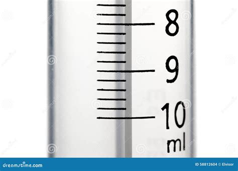 Close-up of a 10 Ml Syringe Stock Photo - Image of parenteral, physician: 58812604
