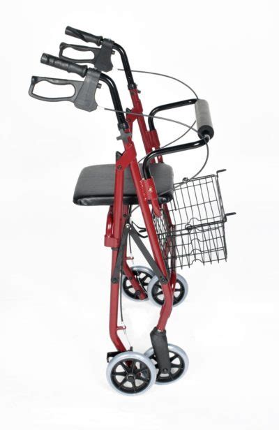 4 Wheel Walker With Cable Brakes - Ability Assist