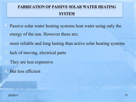 Solar water heating system | PPT