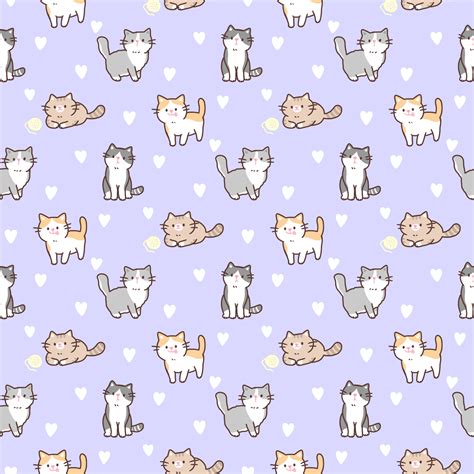 Cat Background Pattern