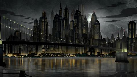 Gotham City HD, Night, Gotham City, HD Wallpaper | Rare Gallery