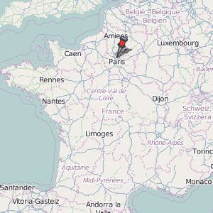 Auvers-sur-Oise Map France Latitude & Longitude: Free Maps