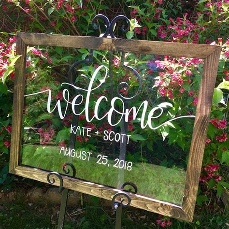 Wedding Decor Custom Wedding Sign Welcome Sign Personalized - Etsy | Wedding welcome signs ...
