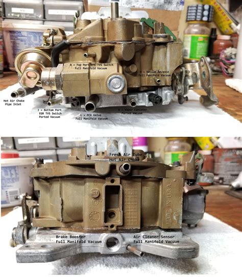 41 quadrajet carb vacuum diagram - Diagram For You
