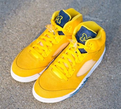 Air Jordan 5 Michigan Wolverines 2021 PE | SneakerFiles