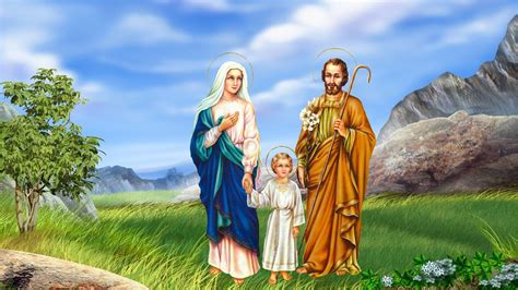 Holy Family Nativity Wallpapers - Top Free Holy Family Nativity Backgrounds - WallpaperAccess