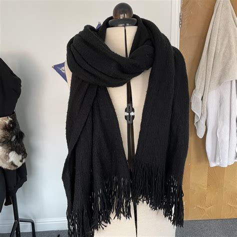 Black scarf - Depop