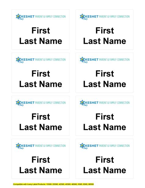 47 Free Name Tag + Badge Templates ᐅ TemplateLab