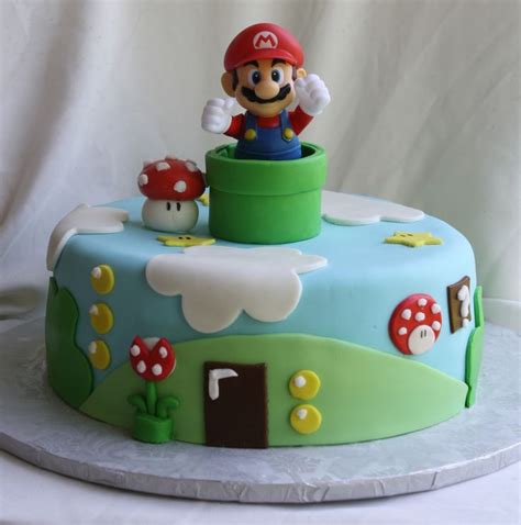 Super Mario Bros Cake | Mario birthday cake, Mario bros cake, Super ...