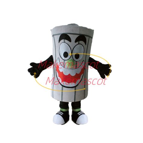 Trash Can With Peculiar Smell Mascot Costume