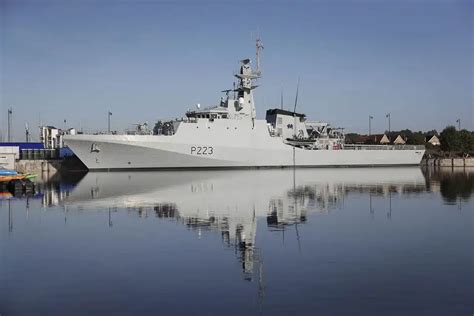 HMS Medway Offshore Patrol Vessel P223 officially commissioned by ...