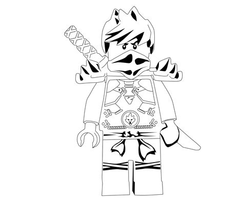 Ninjago Kai Coloring Pages At Free Printable | Images and Photos finder