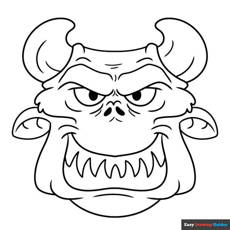 Free Printable Scary Halloween Coloring Pages for Kids