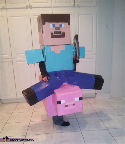 Minecraft Steve Costume DIY