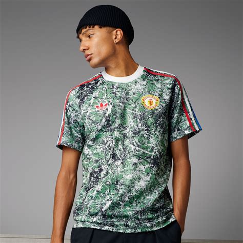 adidas Manchester United Stone Roses Originals Icon Jersey ...